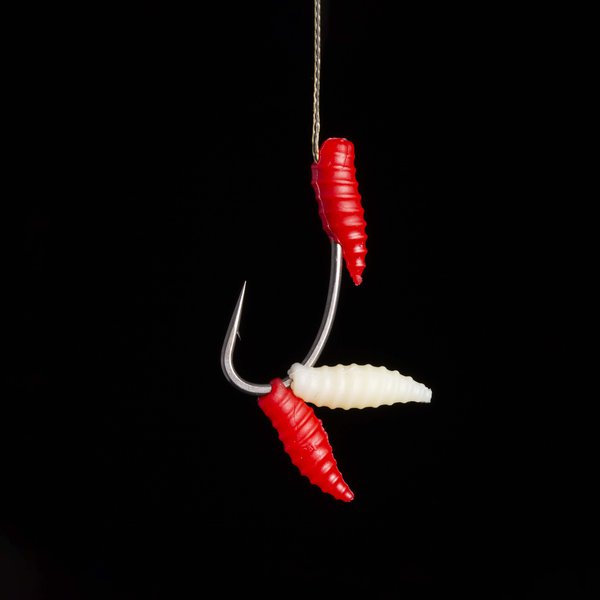 Live Maggots - Fishing Bait - White / Red / Mix