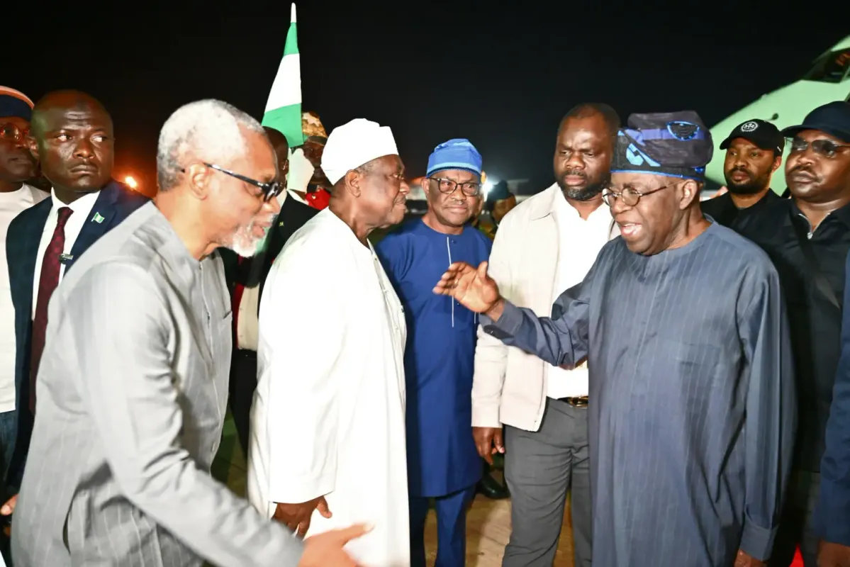 Tinubu returns to Nigeria after 18 days