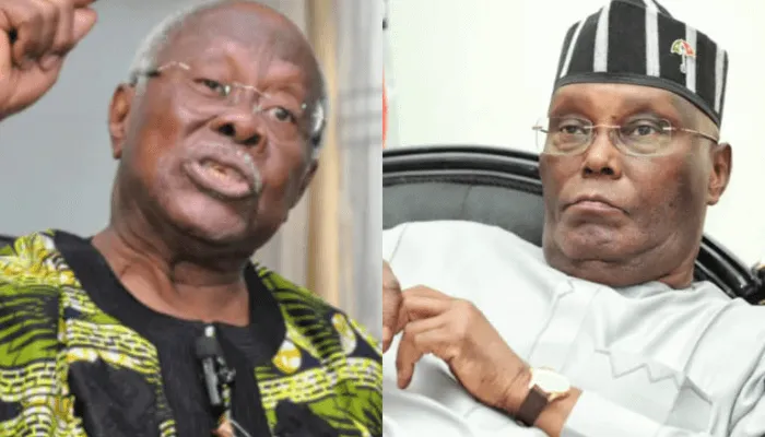 2027: Stop scheming, PDP not your private company - Bode George hits Atiku