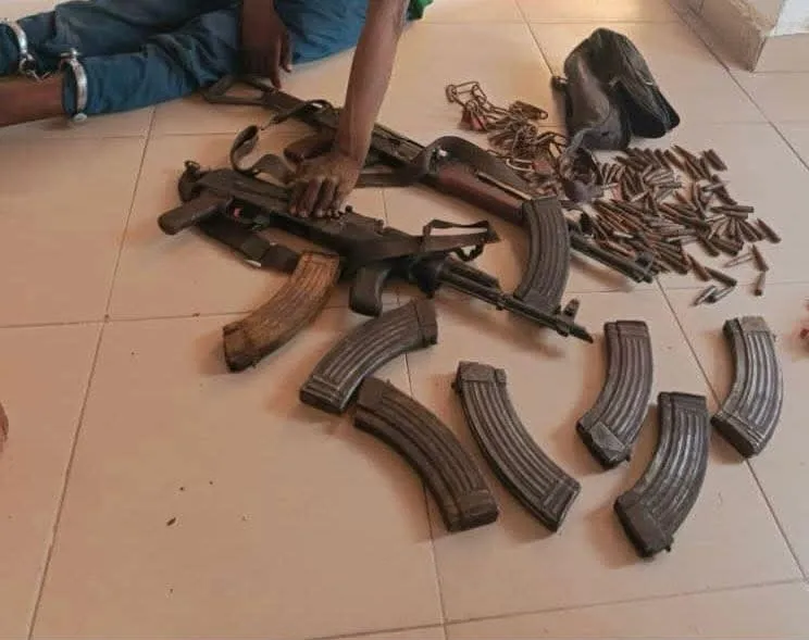 Police rescue 10 kidnap victims, recover arms, ammunition