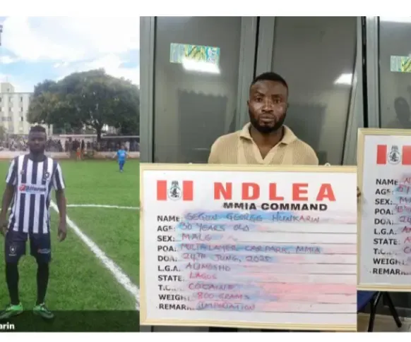 NDLEA arrests ex-footballer, bar attendant, others in Enugu, Lagos airports for drug trafficking