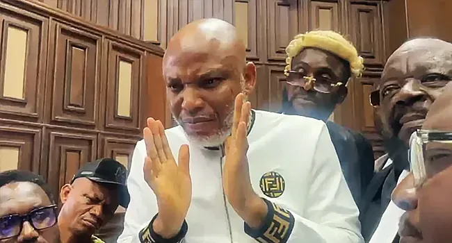Nnamdi Kanu: 'We'll arrest, prosecute you' - Police issue stern warning to October 20 protesters