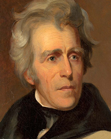 National Trail of Tears Association - Andrew Jackson Portrait