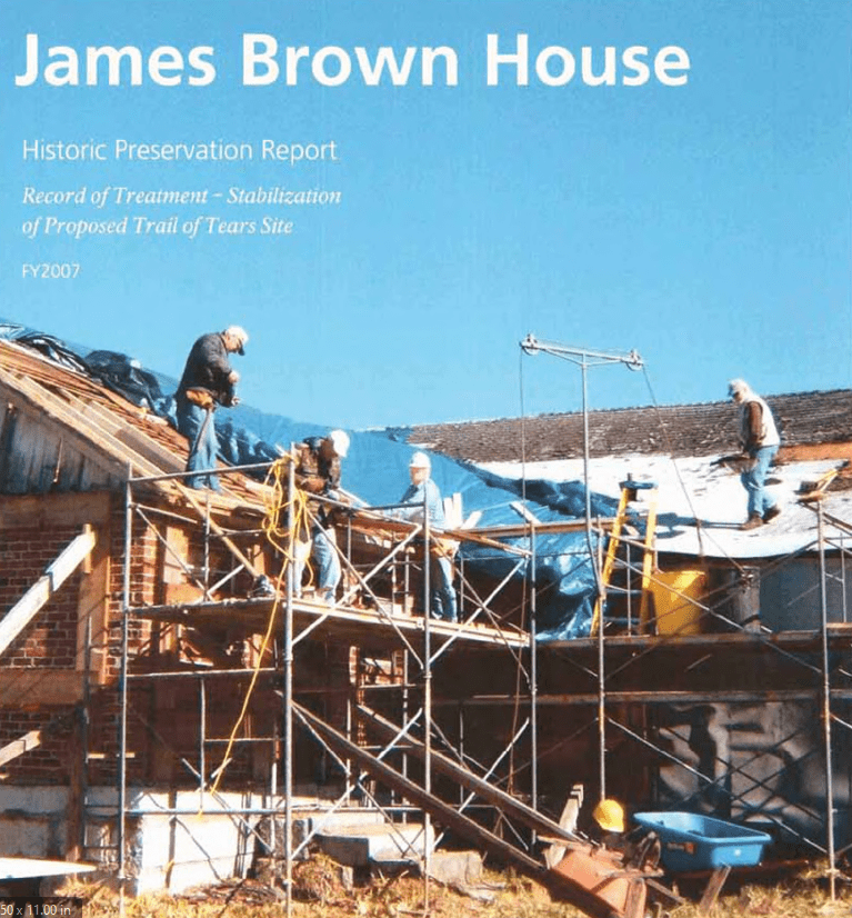 National Trail of Tears Association - James Brown House