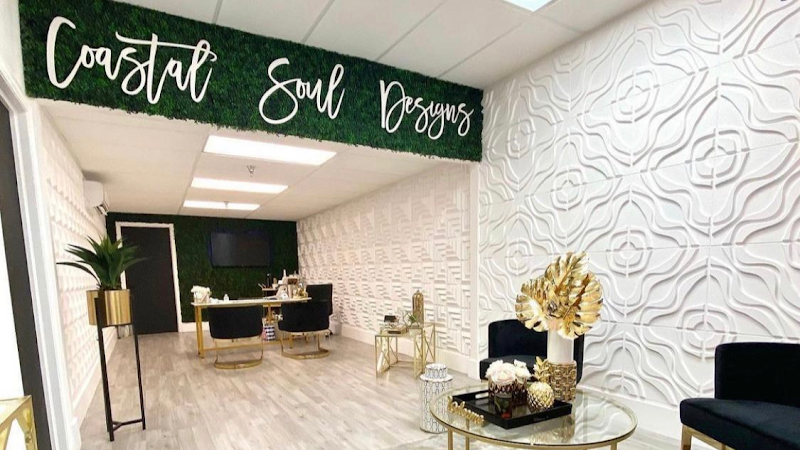 Coastal Soul Designs 3D Walls and Artificial Ivy