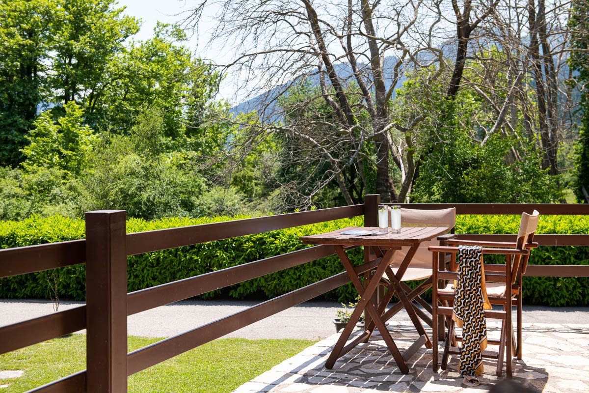 Natura Chalet Lux balcony