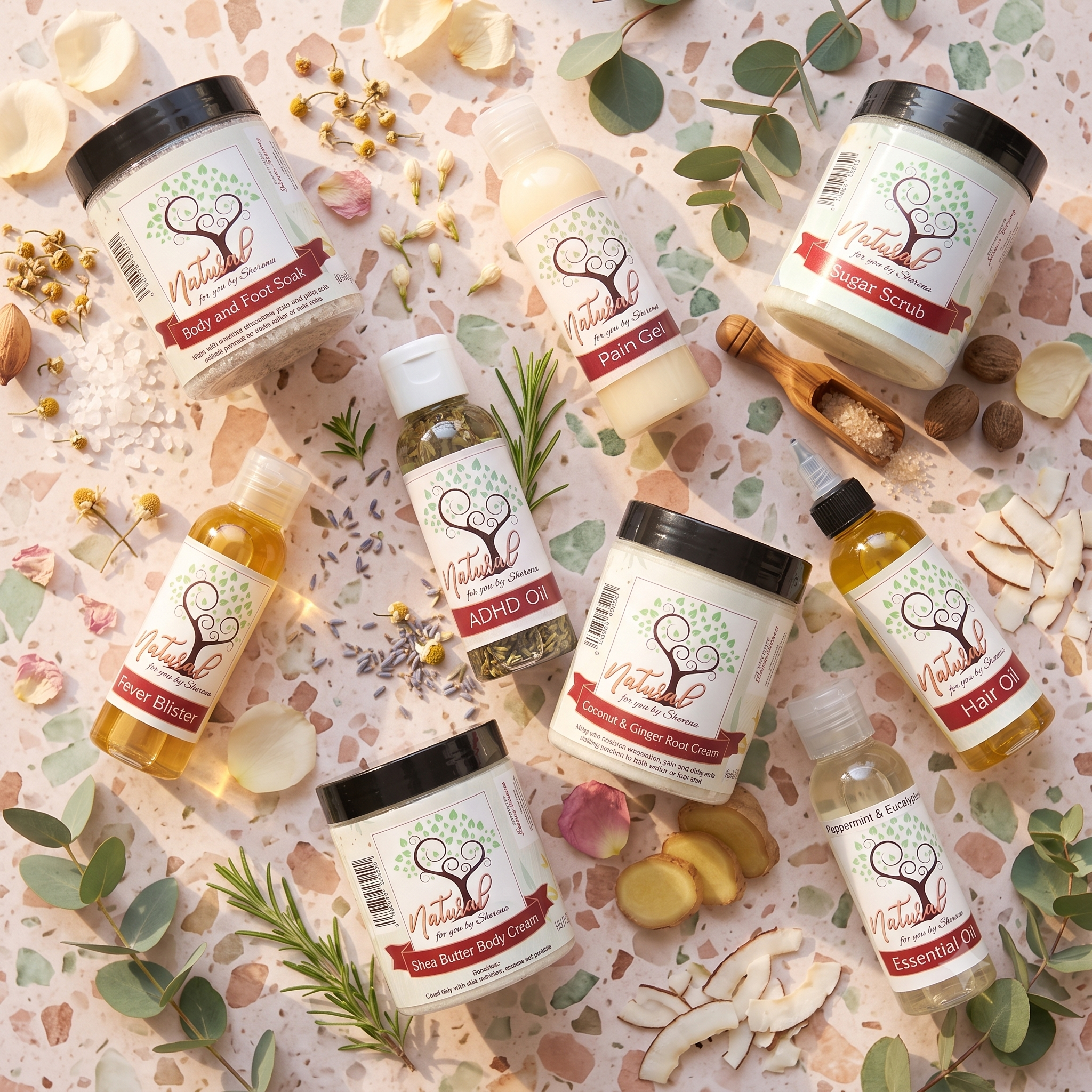 Natural for You handmade product collection