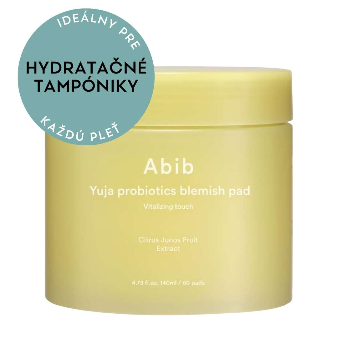 ABIB - Yuja Probiotics Blemish Pad - Vitalizing Touch - rozjasňujúce tampóniky 60ks