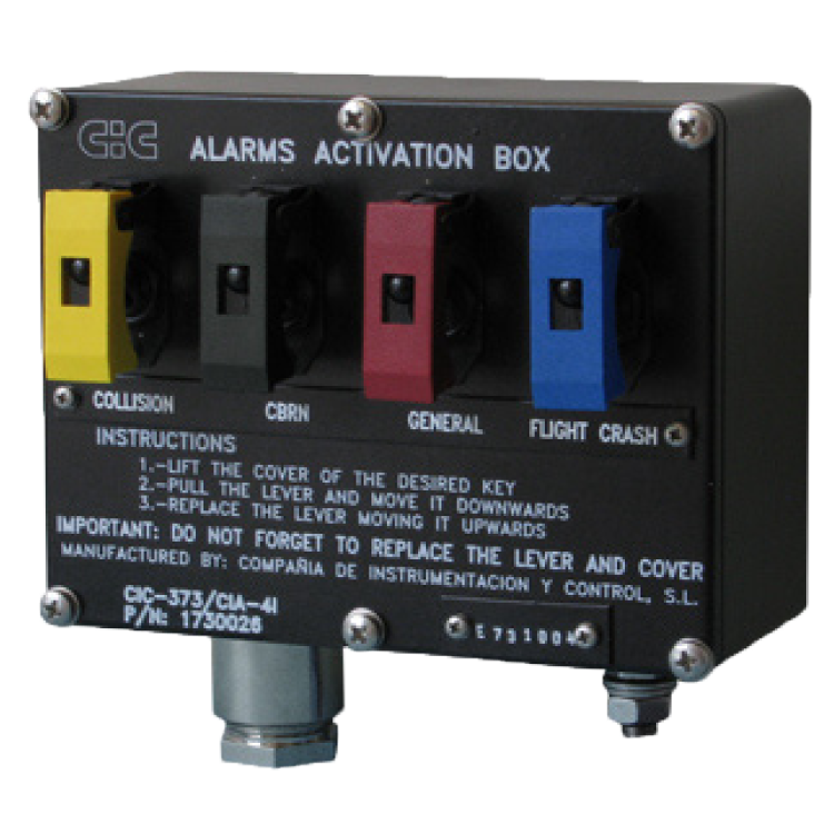 CIC-373/CIA Caja de interruptores de alarma