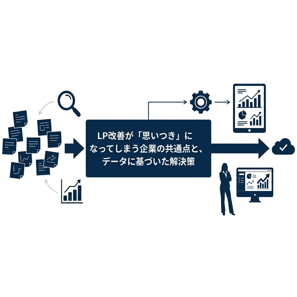 LP改善が「思いつき」になってしまう企業の共通点と、データに基づいた解決策