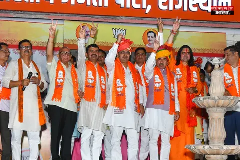 राजस्थान निकाय चुनाव परिणाम: भजनलाल शर्मा के 'सुपर एक्टिव' मॉडल से 303 में से 200 सीटों पर बीजेपी का कब्जा; 9 जिलों में कांग्रेस साफ