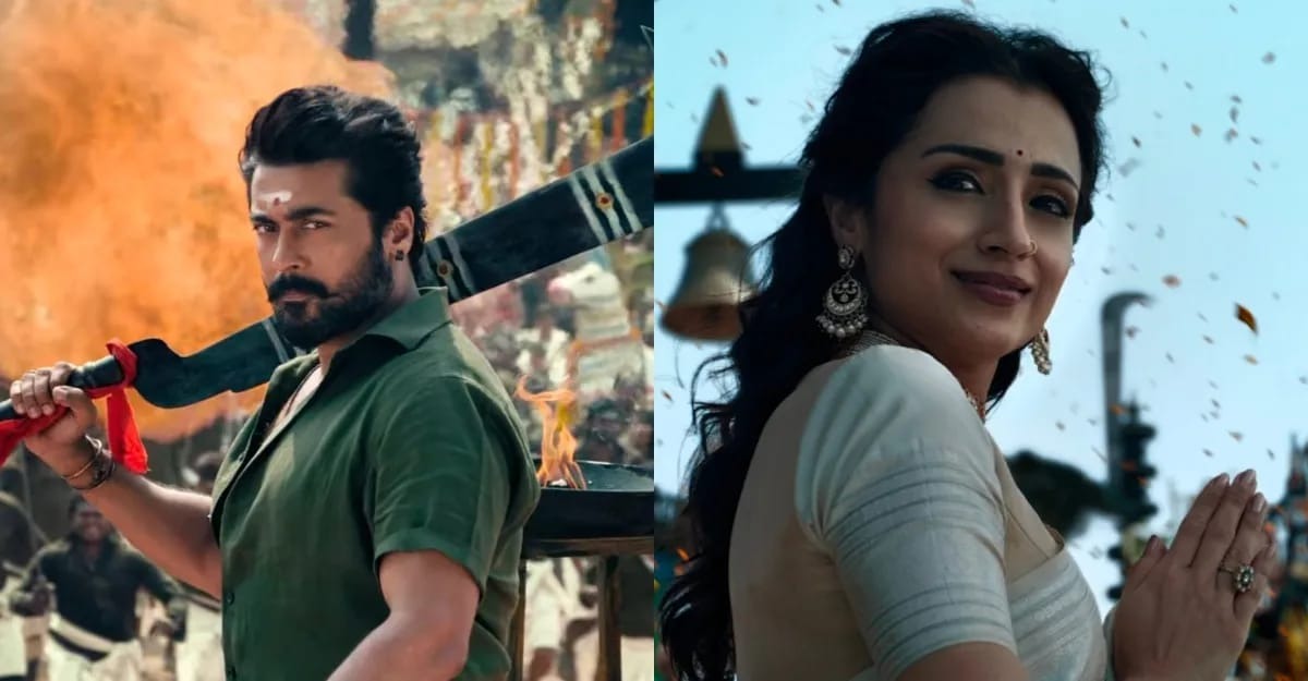 100 करोड़ के क्लब में शामिल हुई तृषा-सूर्या की 'करुप्पु'! 
