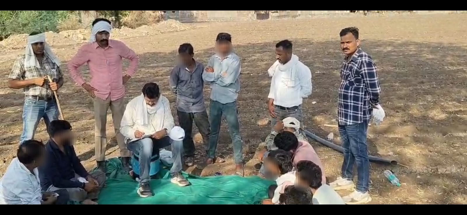 बड़वानी में जुए के फड़ पर पुलिस की बड़ी दबिश 
