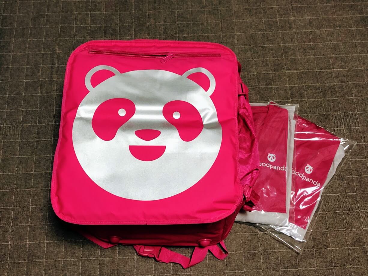 foodpanda配達時に必要なもの（バッグ、自転車、スマホなど 