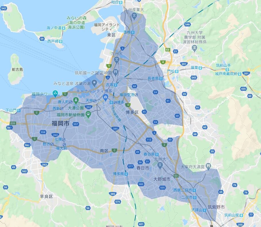 市 春日 ウーバー イーツ