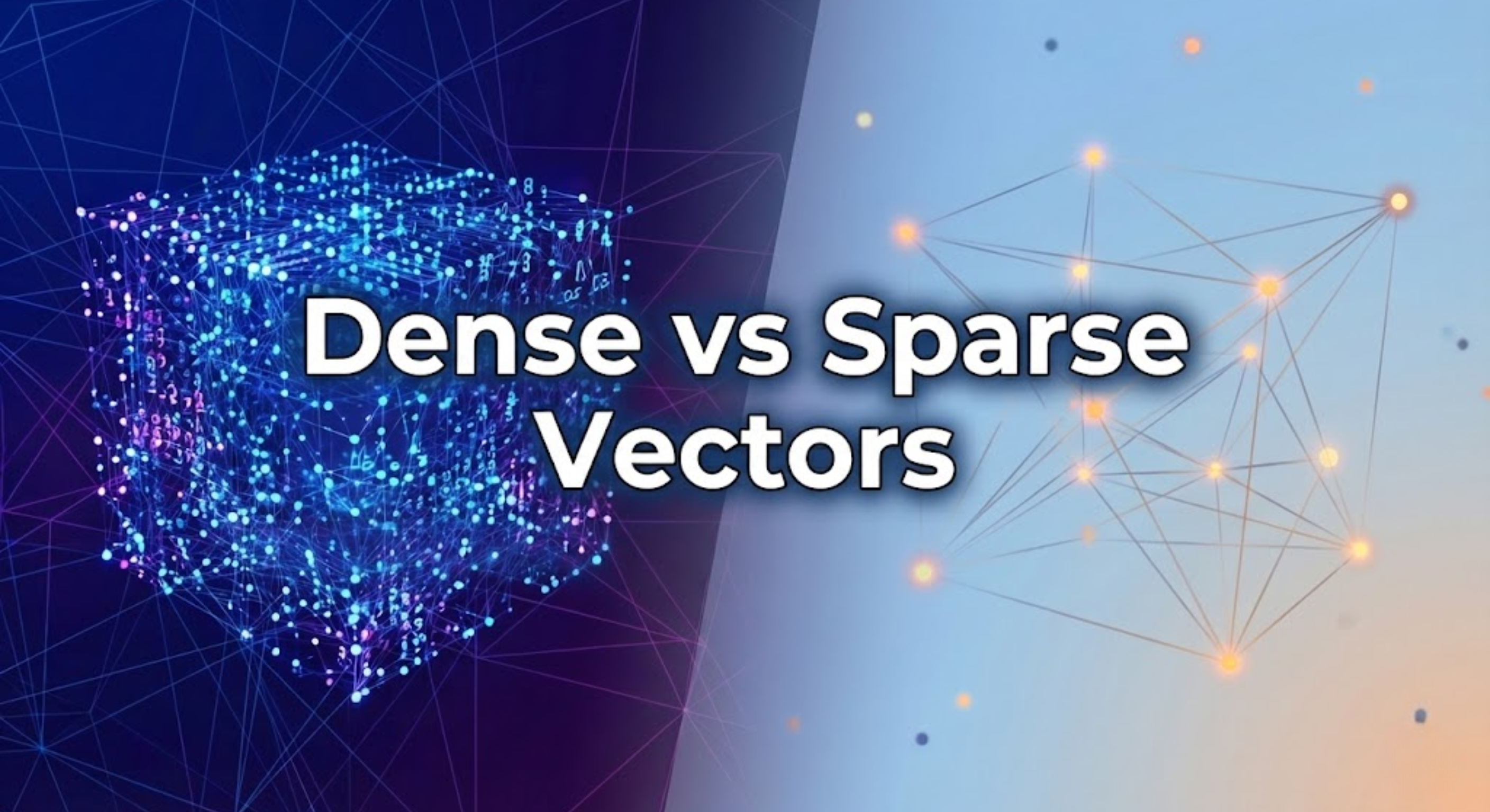 Cover image for Dense vs Sparse Vectors: What's the Difference?