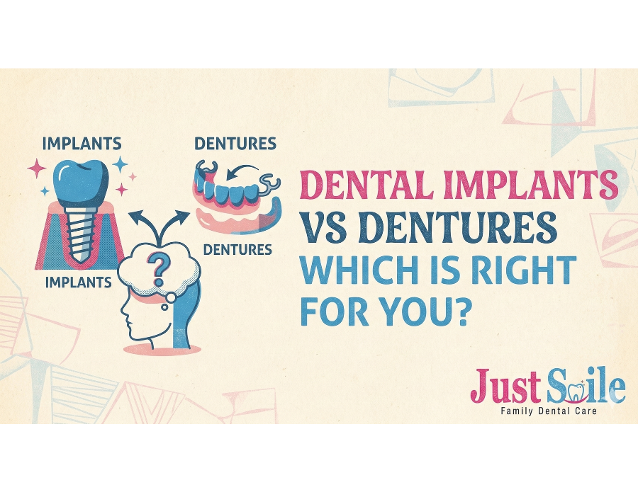DENTAL IMPLANTS VS DENTURES: WHICH IS RIGHT FOR YOU?