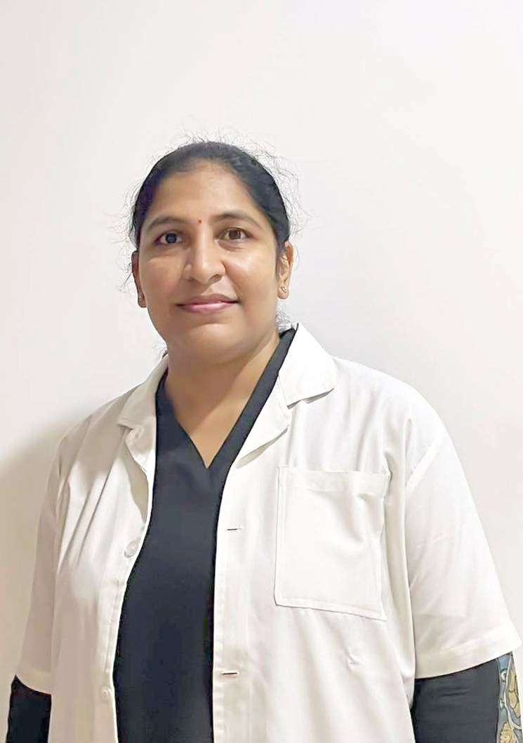 Caring family doctor