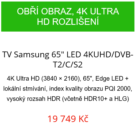 TV Samsung 65 LED UE65TU7172 4KUHD/DVB-T2/C/S2