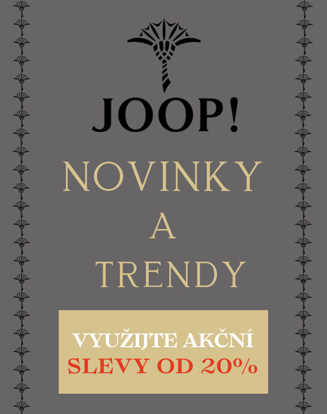 JOOP! s AKČNÍ slevou