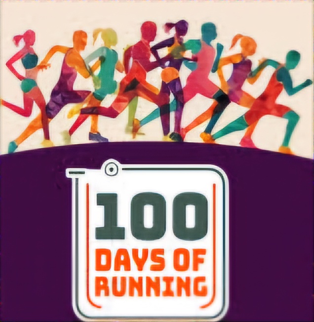 100 days running