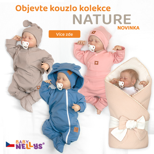 Kolekce Nature - Ekologické a elegantní výrobky pro vaše děti
