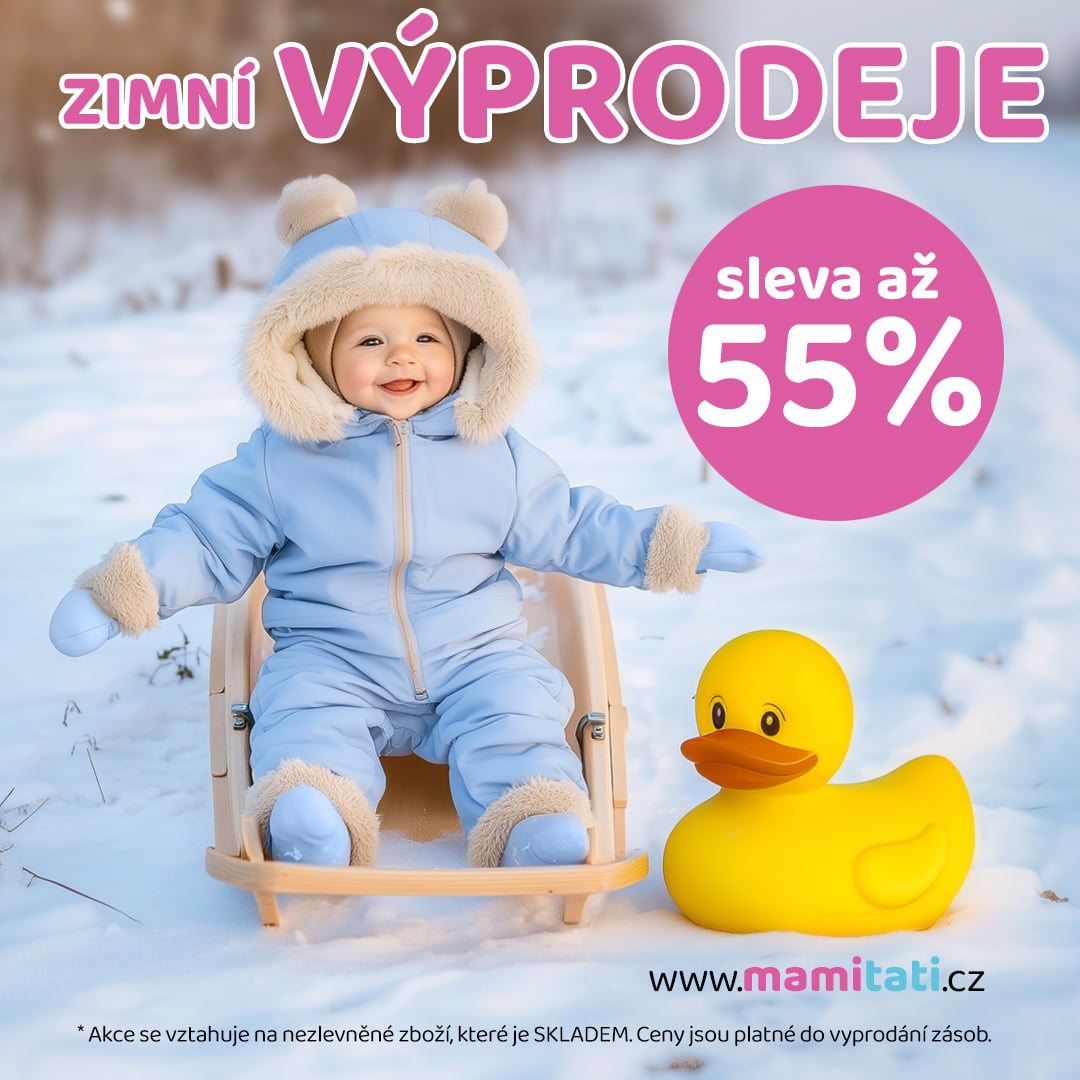 Výprodej dětského zboží – slevy až 55 % | Mamitati.cz