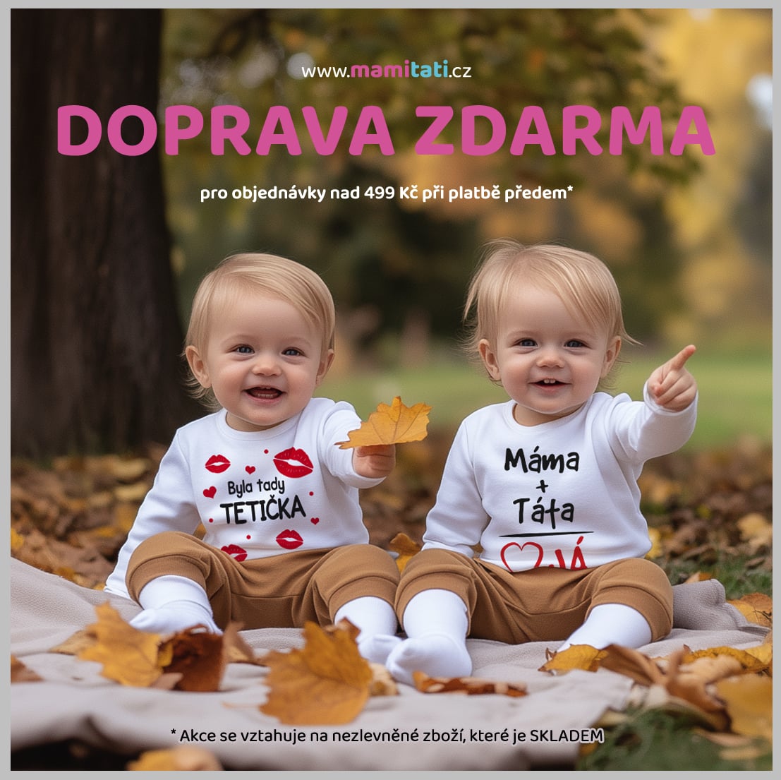 Doprava zdarma opět v akci! Nepropásněte tuto skvělou nabídku!
