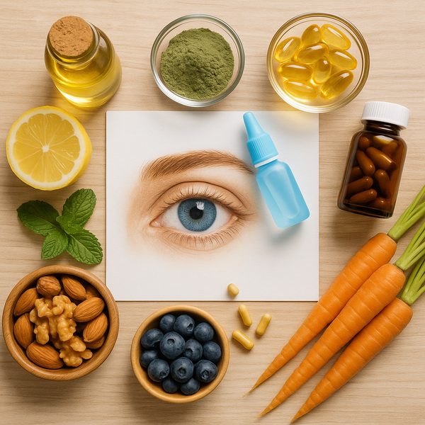 9 Natural remedies and Supplements for Dry Eyes