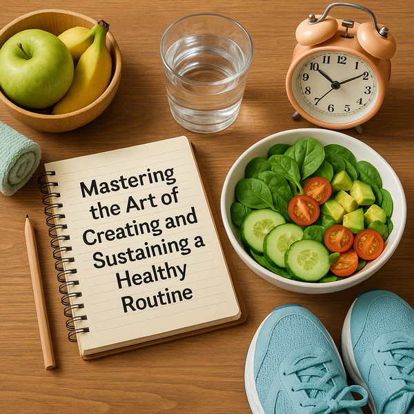 Mastering the Art of Creating and Sustaining a Healthy Routine