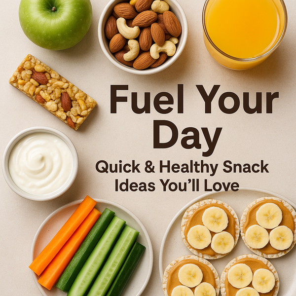 Fuel Your Day: Quick & Healthy Snack Ideas You'll Love
