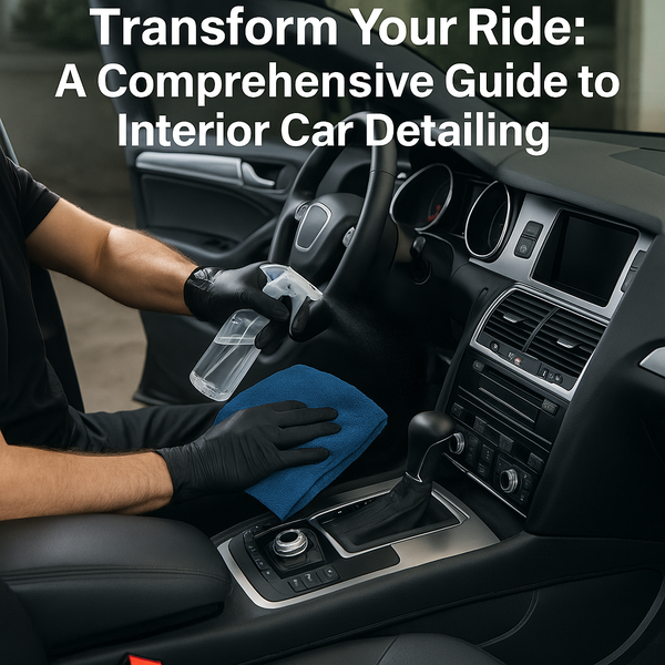 Transform Your Ride: A Comprehensive Guide to Interior Car Detailing