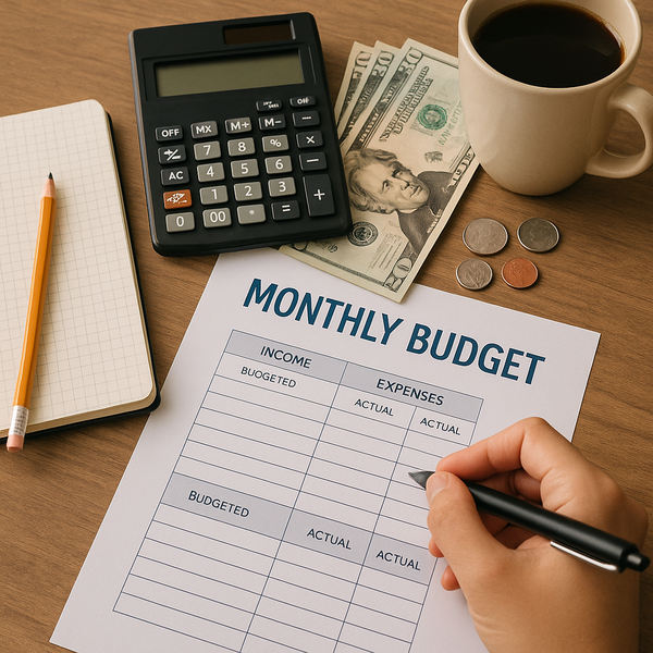 Your Guide to Successfully Creating a Monthly Budget