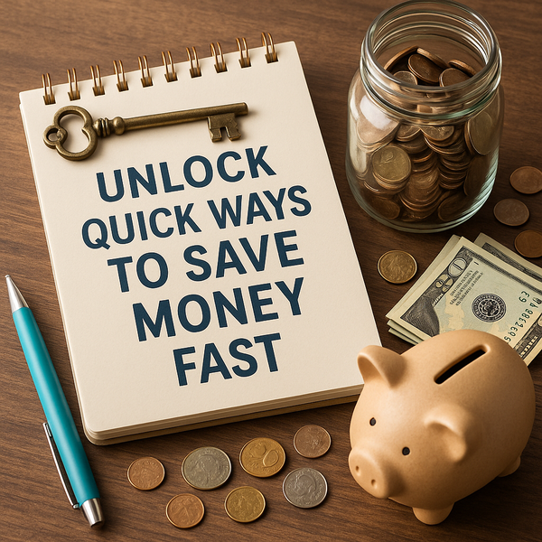 Unlock Quick Ways to Save Money Fast