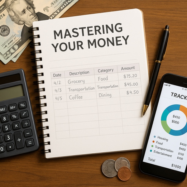 Mastering Your Money: Why Tracking Your Spending is the First Step