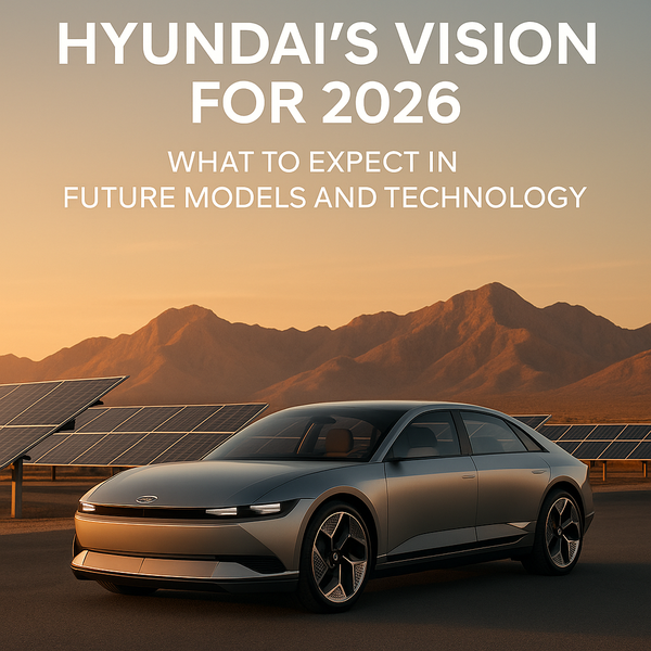 Hyundai's Vision for 2026: What to Expect in Future Models and Technology