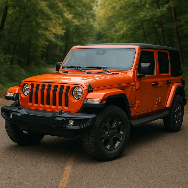 Copperhead Orange im Jeep-Vergleich: Wie sticht diese Farbe hervor?