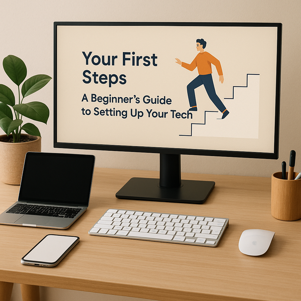Your First Steps: A Beginner's Guide to Setting Up Your Tech