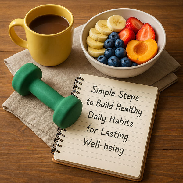 Simple Steps to Build Healthy Daily Habits for Lasting Well-being