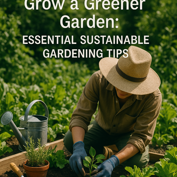 Grow a Greener Garden: Essential Sustainable Gardening Tips