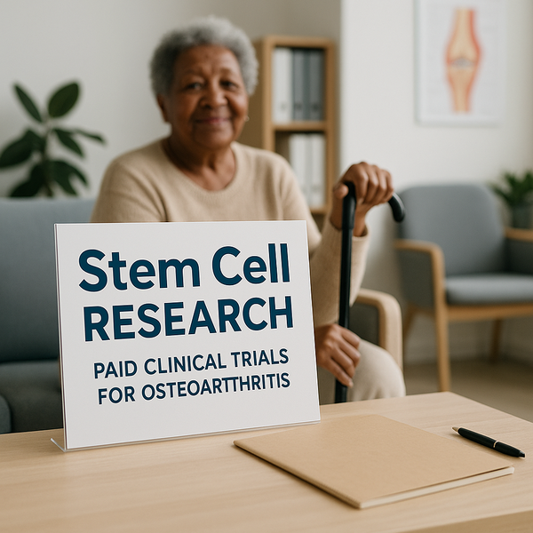 Exploring Opportunities: Paid Osteoarthritis Stem Cell Clinical Trials