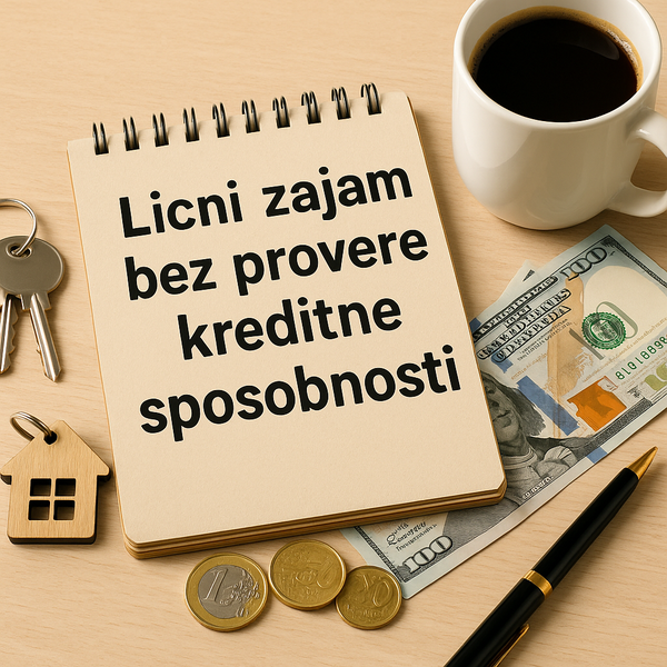 Licni zajam bez provere kreditne sposobnosti