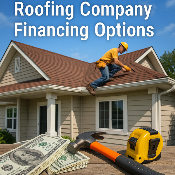 Exploring Roofing Company Financing Options