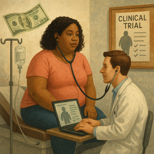 How do paid clinical trials for obesity treatment work?