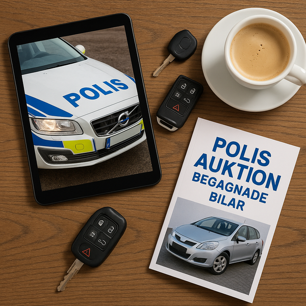 Polis Auktion Begagnade Bilar: Hitta Ditt Nästa Fordon