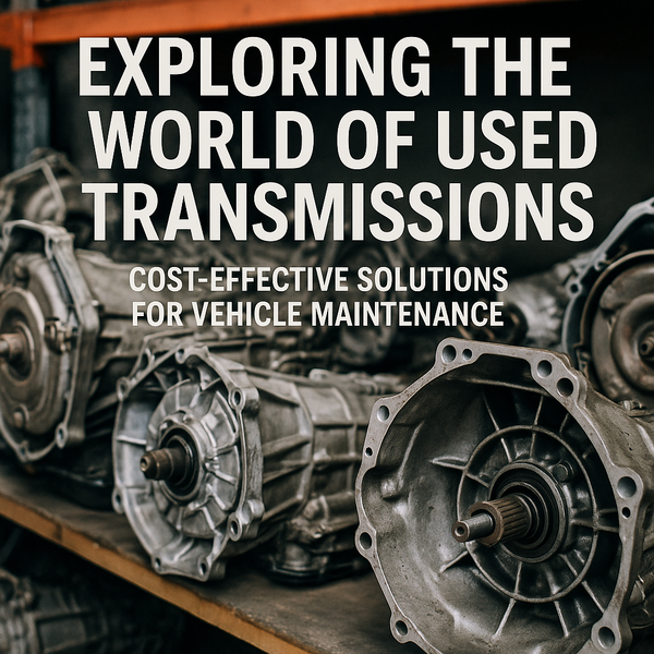 Exploring the World of Used Transmissions: Cost-Effective Solutions for Vehicle Maintenance