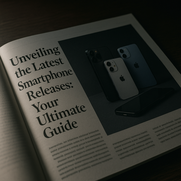 Unveiling the Latest Smartphone Releases: Your Ultimate Guide