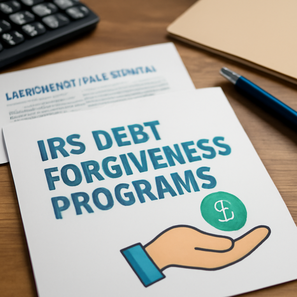 IRS Debt Forgiveness Programs: Understand Your Options