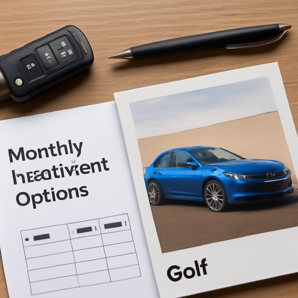 Volkswagen Golf: Explore Easy Monthly Instalment Options