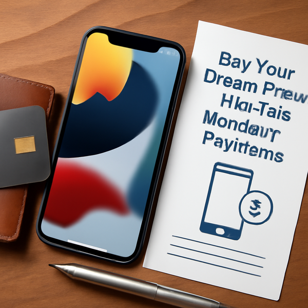 Buy Your Dream Phone with Flexible Monthly Payments